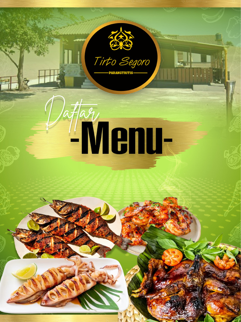 Menu TirtoSegoro | PDF