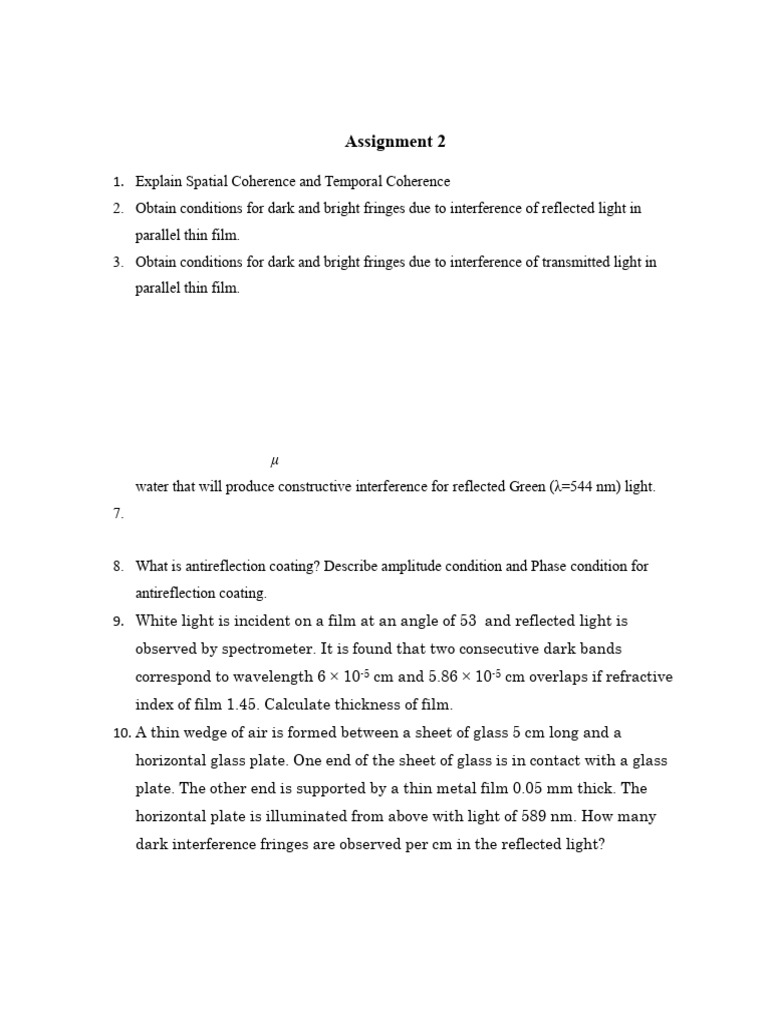 Assignment 1 And 2 Pdf