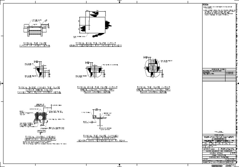 Typical Grating Detail | PDF