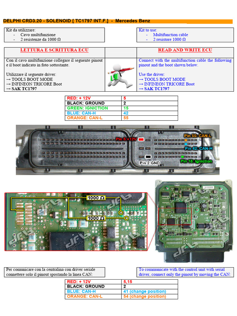 Tricore Mercedes Crd3.20 Solenoid 1797 Intflash | PDF