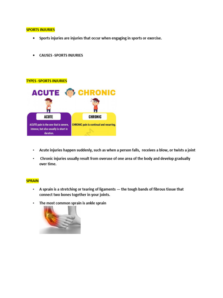 Understanding Sports Injuries and Management | PDF | Knee | Elbow