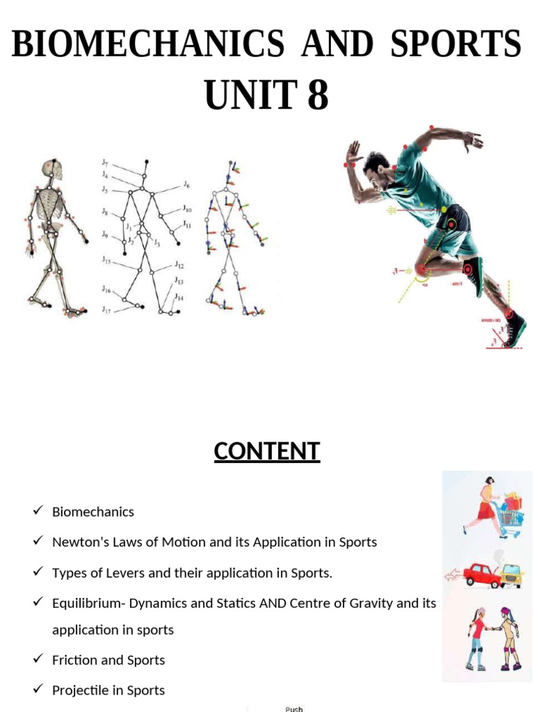 Sports Biomechanics Overview | PDF | Friction | Lever