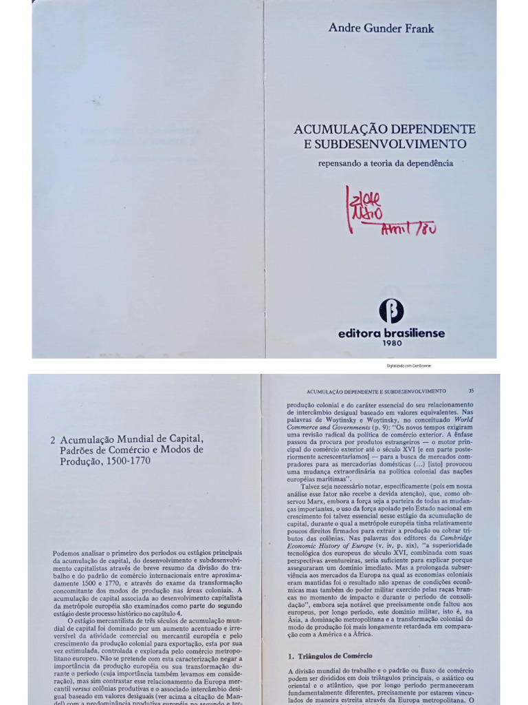 Gunder Frank Cap 2 | PDF