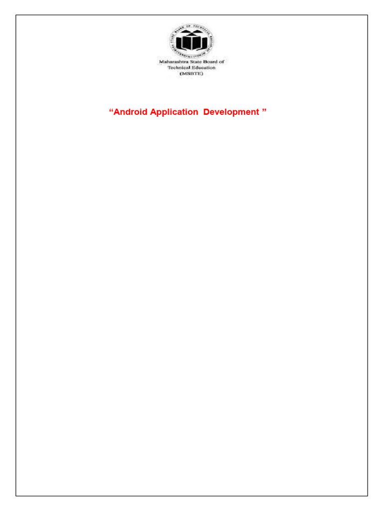 Android App Development Internship Report | PDF | Software Testing ...