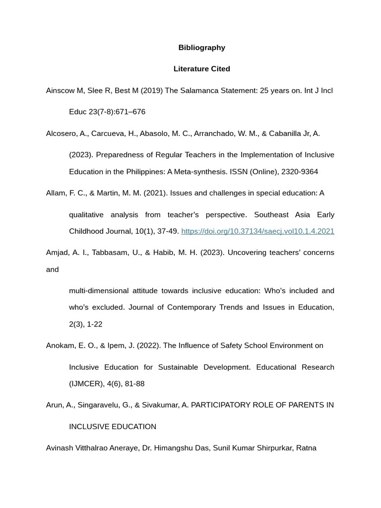 Introduction 1 Pdf Inclusion Education Disability