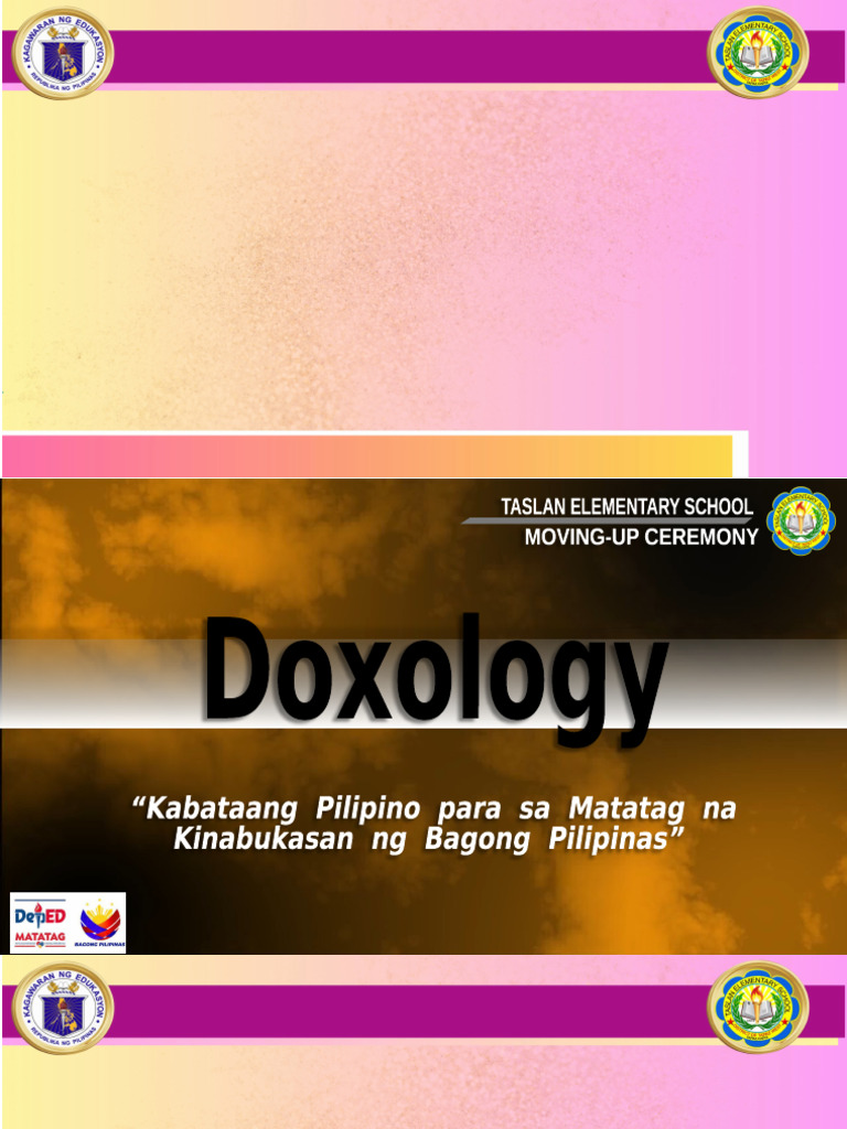 Kinder Moving Up Program Slide by Manilyn Espanta | PDF