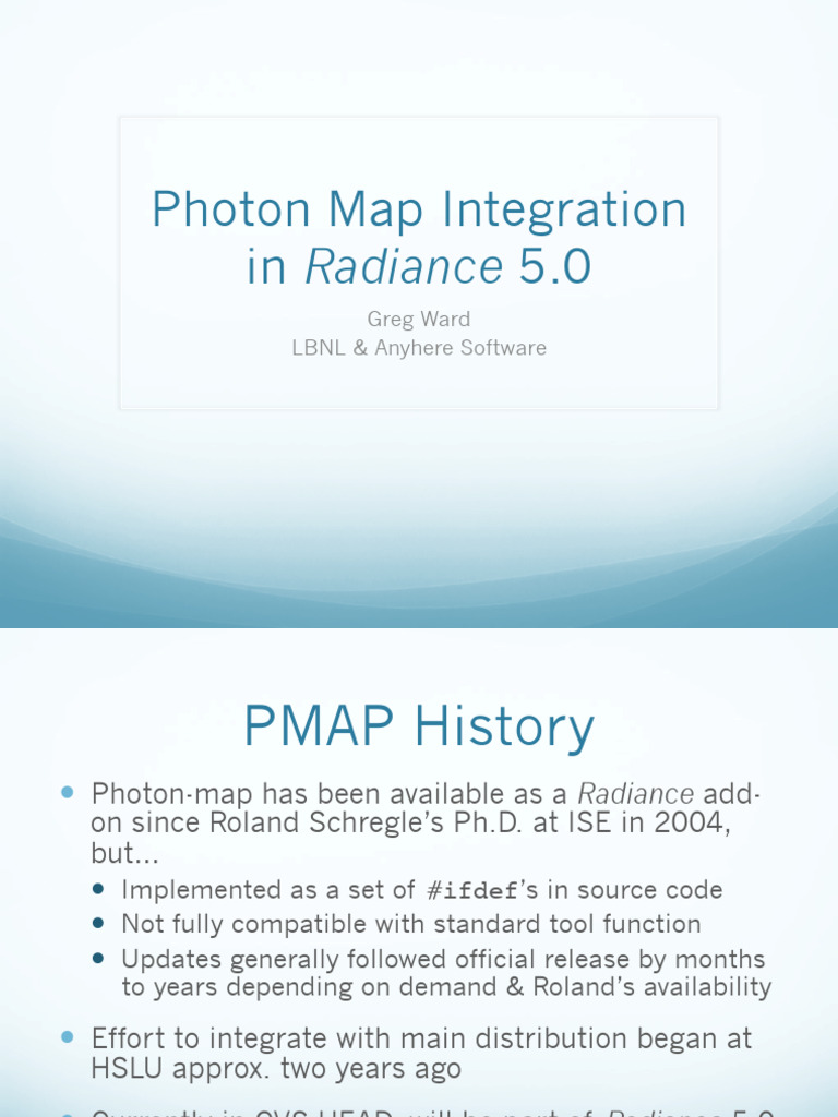 Photon Map H Slu 2015 | PDF | Electromagnetism | Radiation