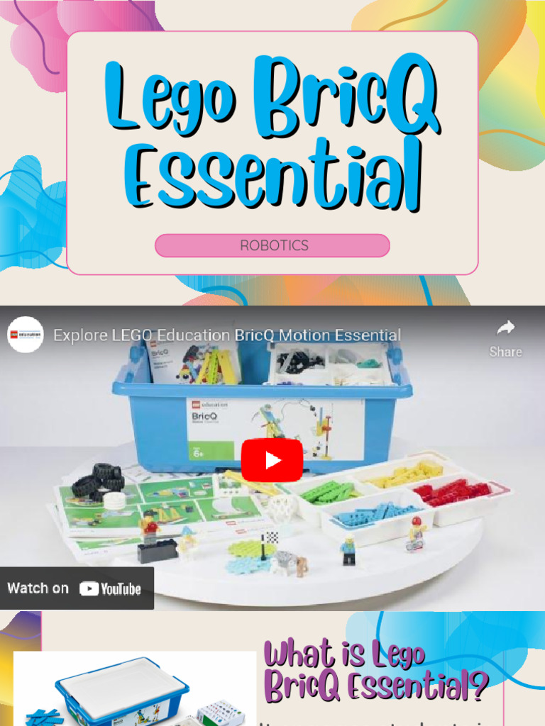 STEAM Learning with Lego BricQ | PDF