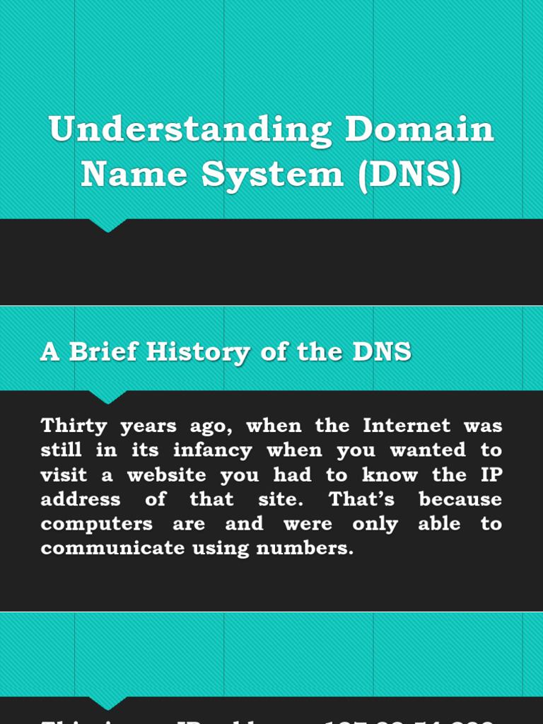 L4 - Understanding Domain Name System DNS - Q3 | PDF | Domain Name ...