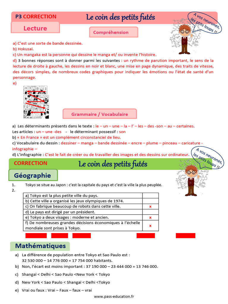 Exposé sur le Japon pour CM1/CM2 PDF — free download