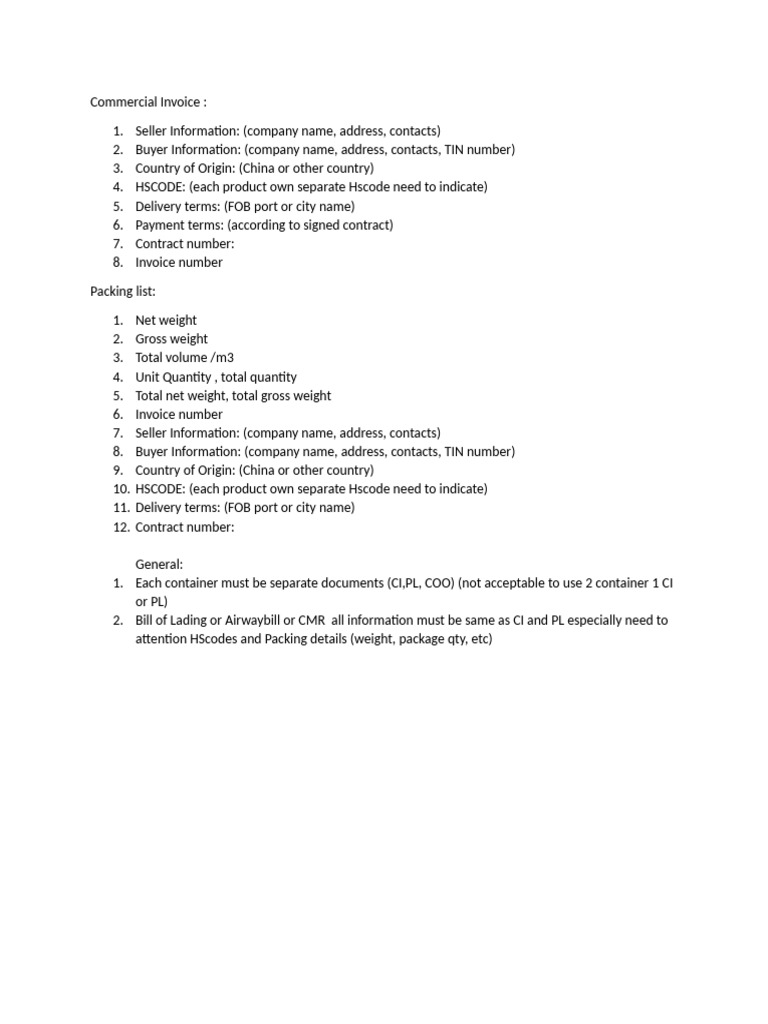 Logistics Instruction During Shipment | PDF