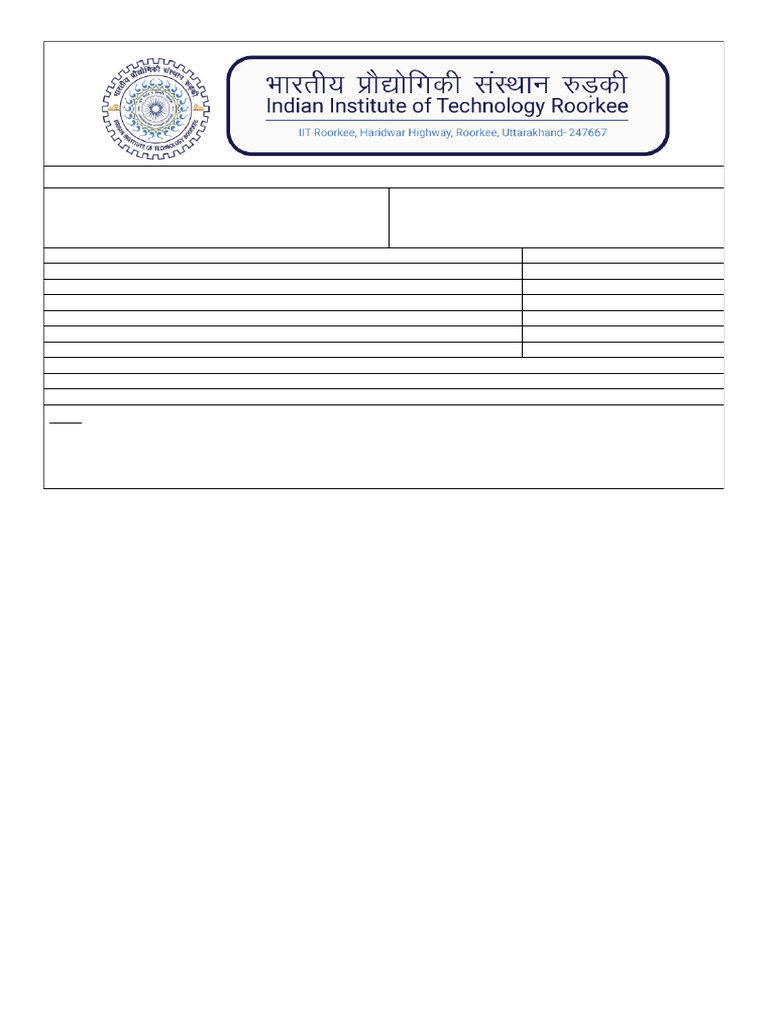 Fee Deposit Receipt for PhD Student | PDF