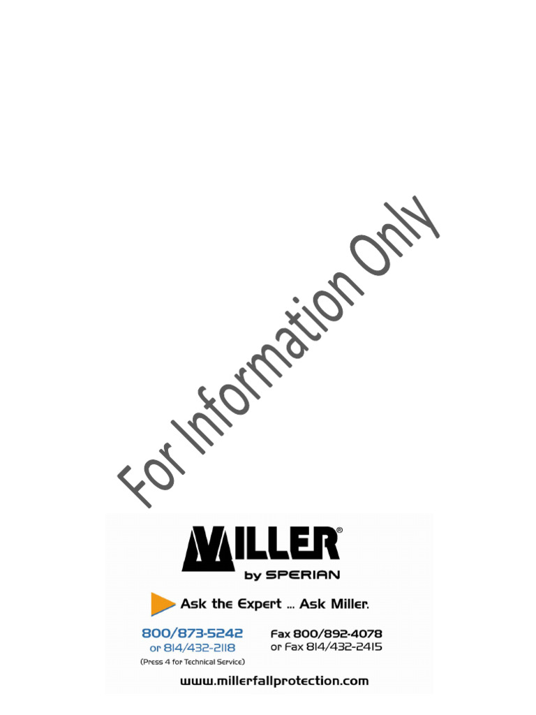 Fall Protection Equipment Inspection | PDF | Rope | Wear