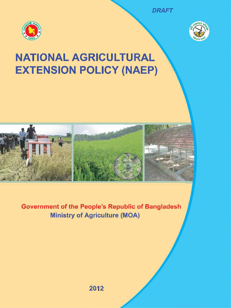 National Agricultural Extension Policy 2012 | PDF | Agriculture ...