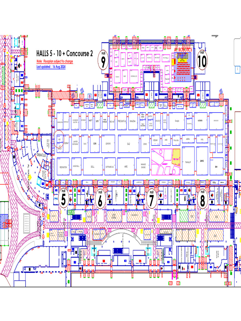 Gitex Global 2024 Halls 5 10 Floor Plan 16 Aug Pdf
