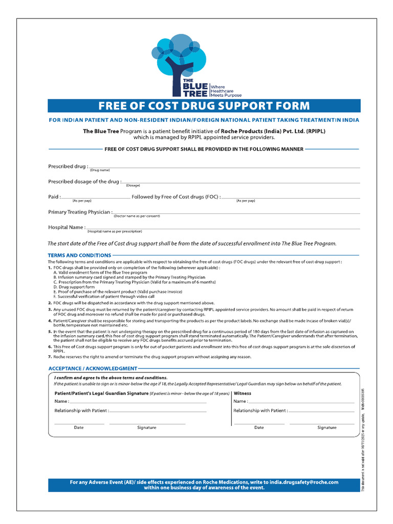 Drug FOC Form | PDF