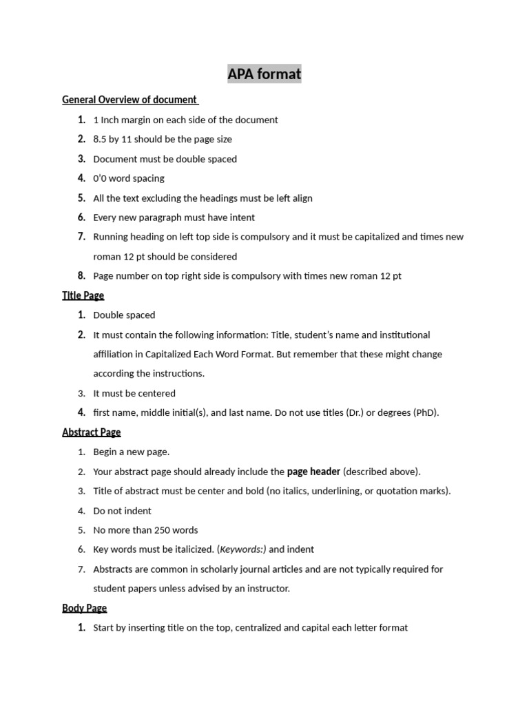 Formatting Guidelines for Academic Papers | PDF | Citation | Paragraph