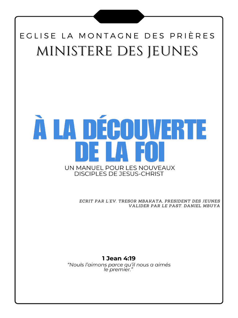 Guide du Baptême et de la Foi | PDF | Baptisme | Eucharistie
