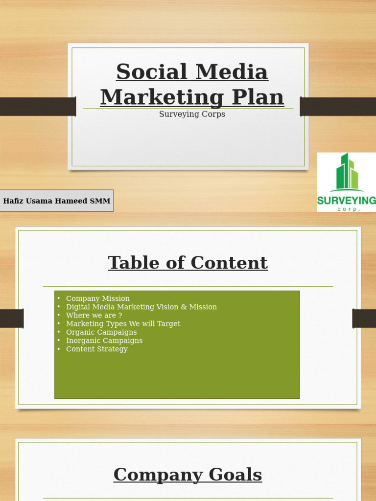 Social Media Marketing Plan | PDF | Blog | Data Processing