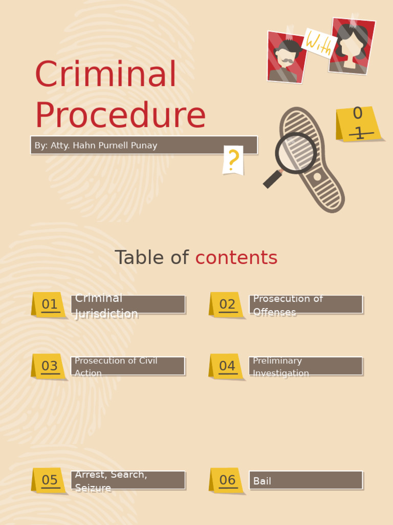 Criminal Jurisdiction Overview | PDF | Prosecutor | Arrest