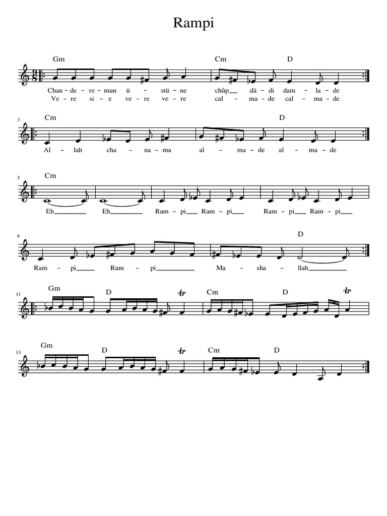 Rampi Lyrics Overview | PDF