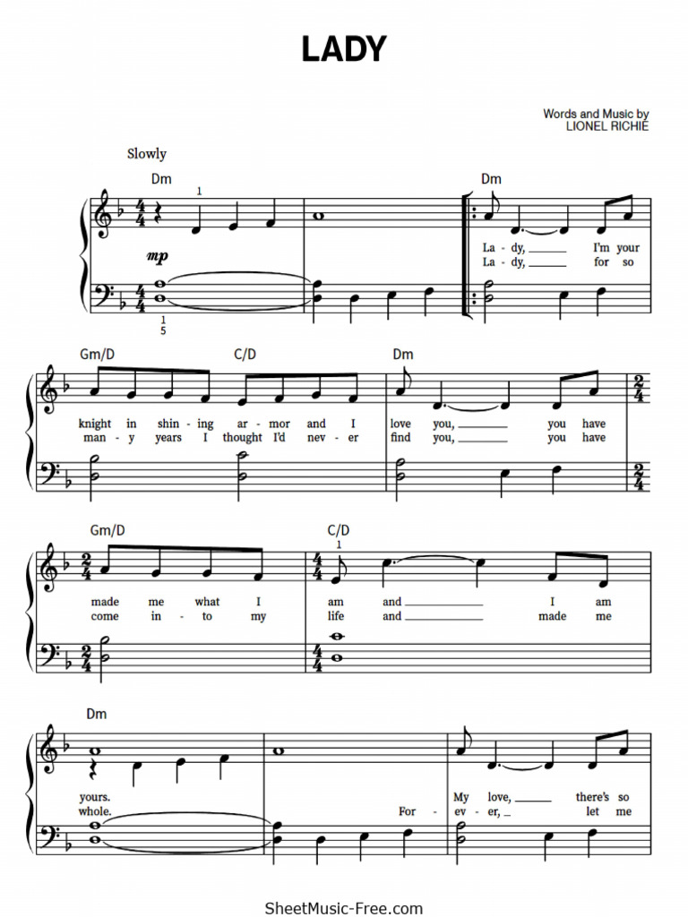 Free Easy Piano Sheet Music Resources | PDF