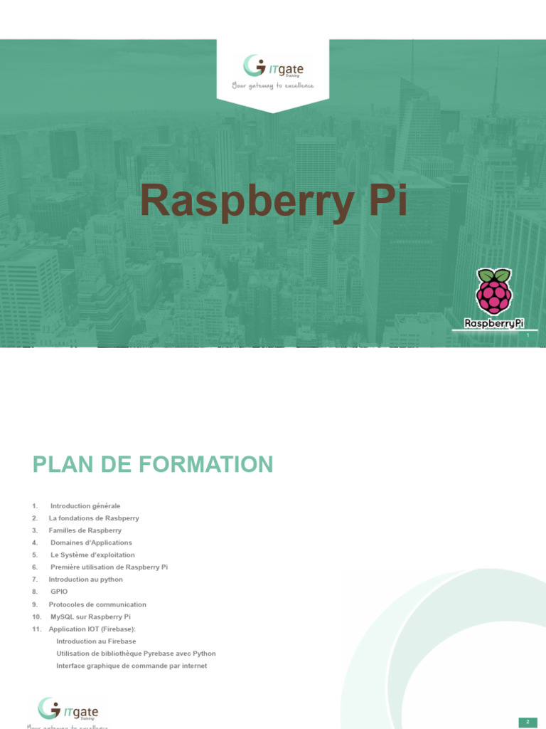 Formation sur Raspberry Pi 3 | PDF | Tarte aux framboises | Matériel ...