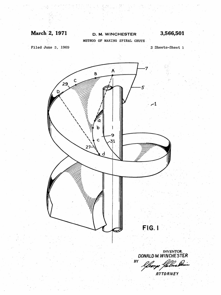 Spiral Chute Manufacturing Method | PDF | Prior Art | Welding