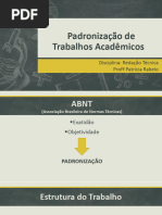 Normas ABNT para Trabalhos Escolares | PDF | Caixa alta e caixa baixa