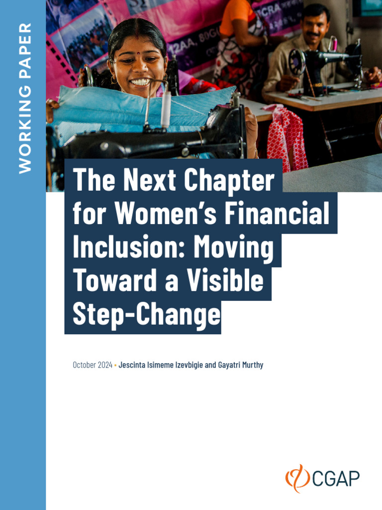 Women's Financial Inclusion Strategies | PDF | Financial Inclusion | Policy