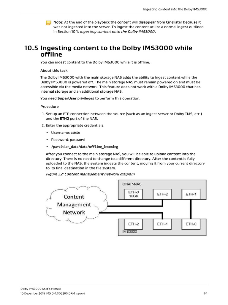 Ingestion IMS3000 Offline | PDF