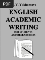 Download Academic Writing Yakhontova by Fikret Erdeniz SN81876263 doc pdf