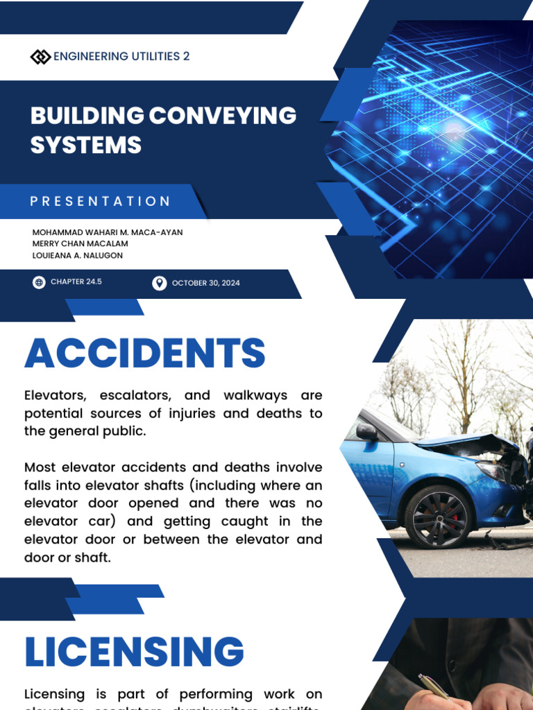 Elevator Safety and Licensing | PDF