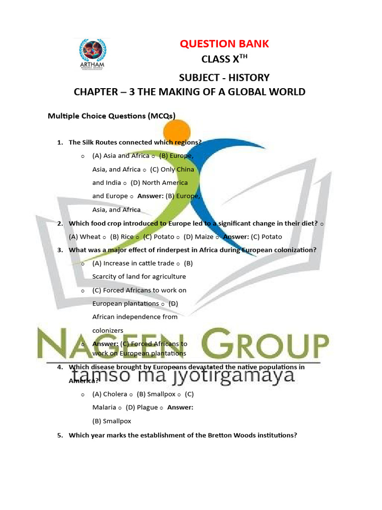 CHAPTER 3 HISTORY CLASS 10 IMPORTANT QUESTIONS visual data 5
