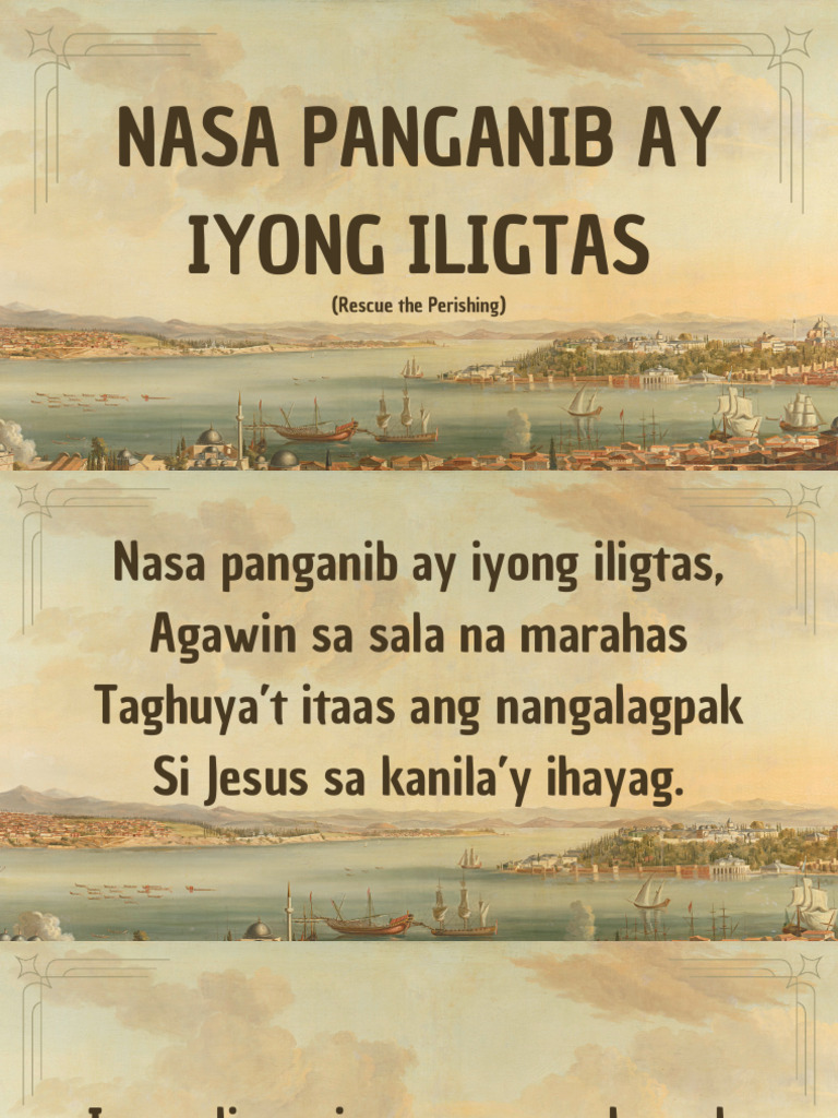 Nasa Panganib Ay Iyong Iligtas (RESCUE THE PERISHING) | PDF