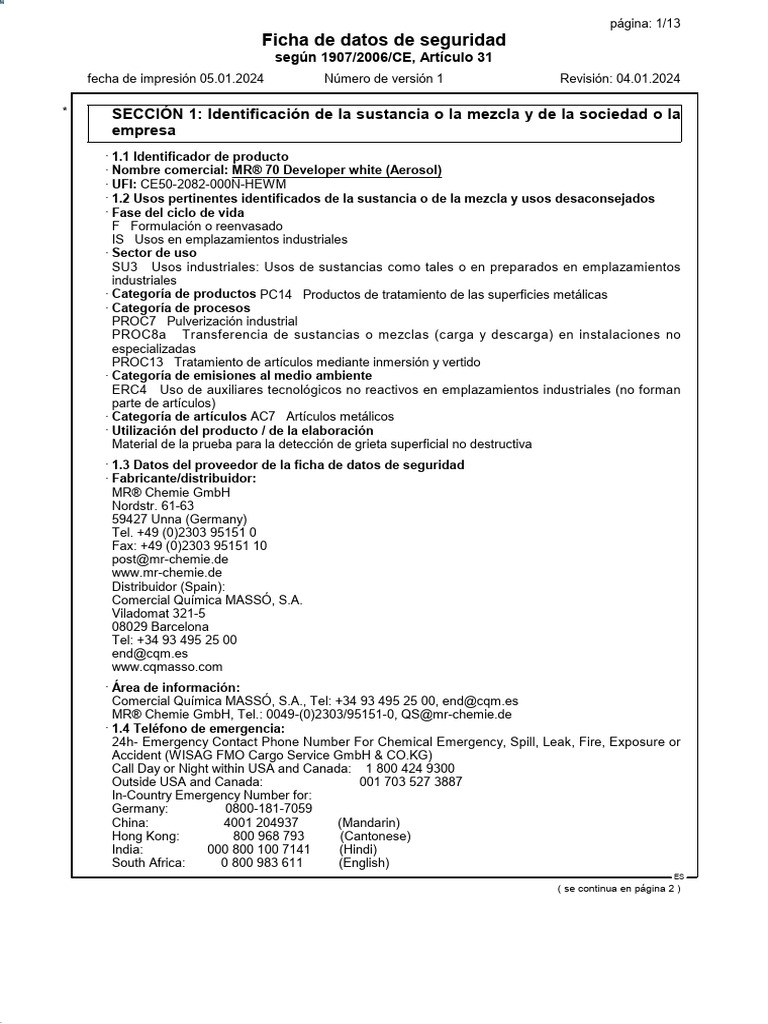 MR70 | PDF | Residuos | Agua