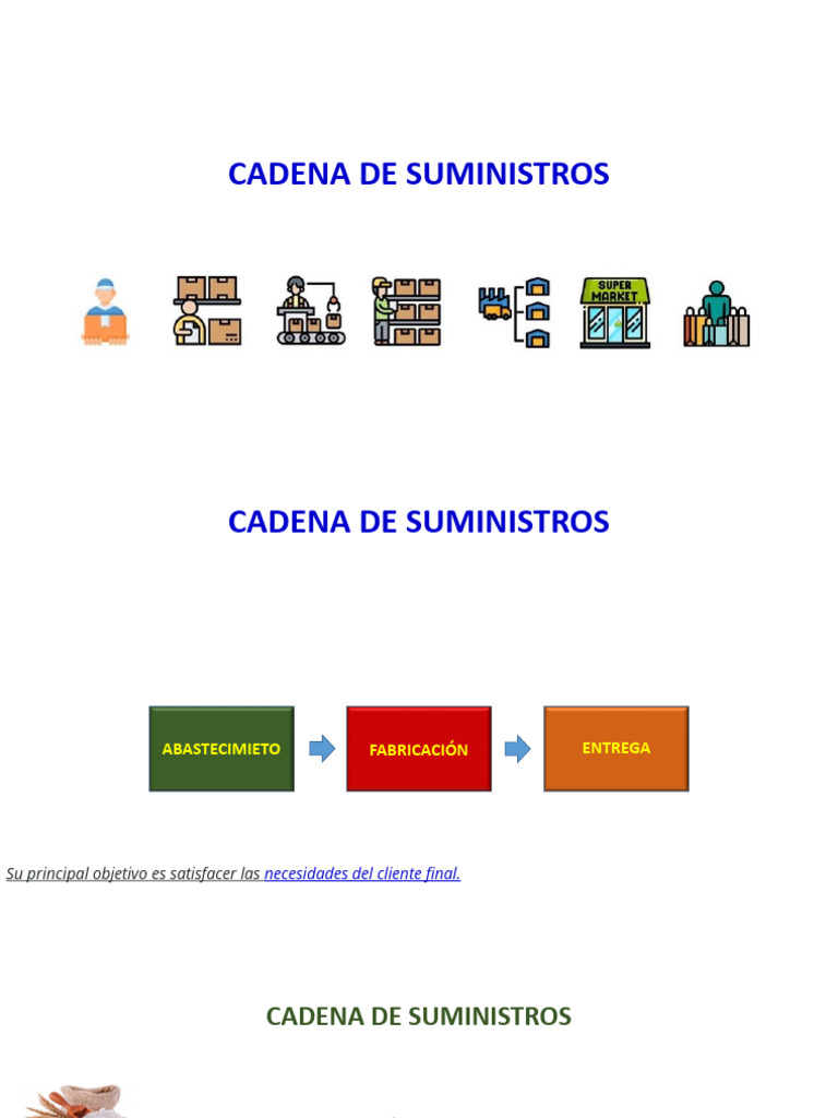 Gestión Eficiente de Suministros | PDF | Cadena de suministro | Calidad ...