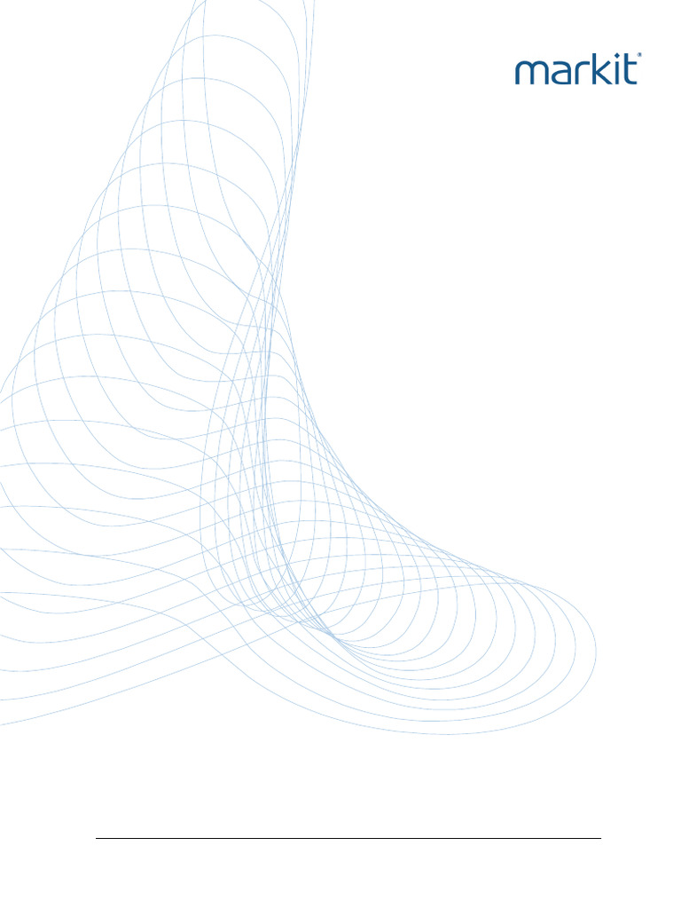 MarkitWire Trader User Guide | PDF | Swap (Finance) | Credit Default Swap