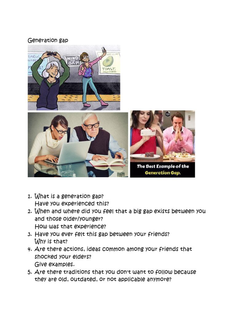 Understanding the Generation Gap | PDF