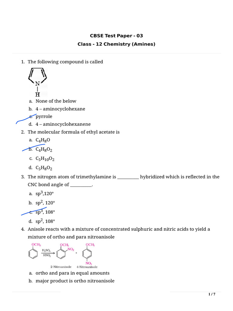 Amines 3 | PDF | Amine | Chemical Compounds