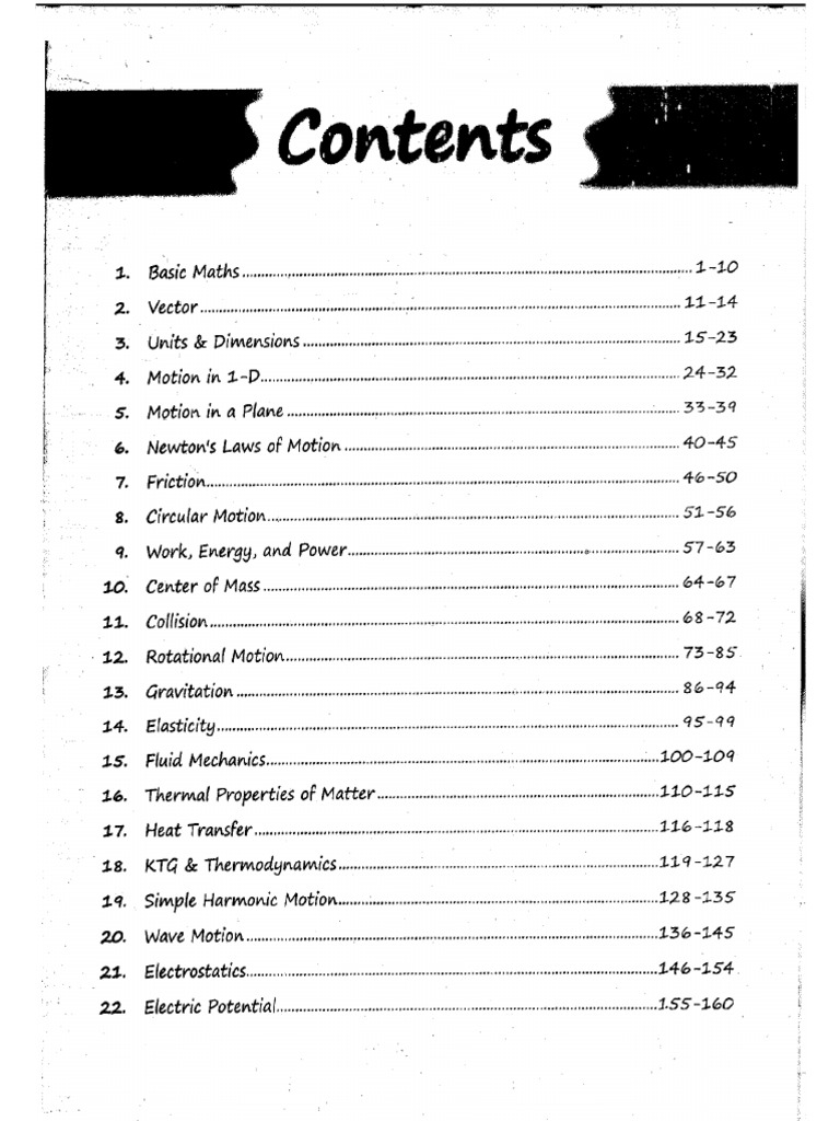 Physics Notes | PDF