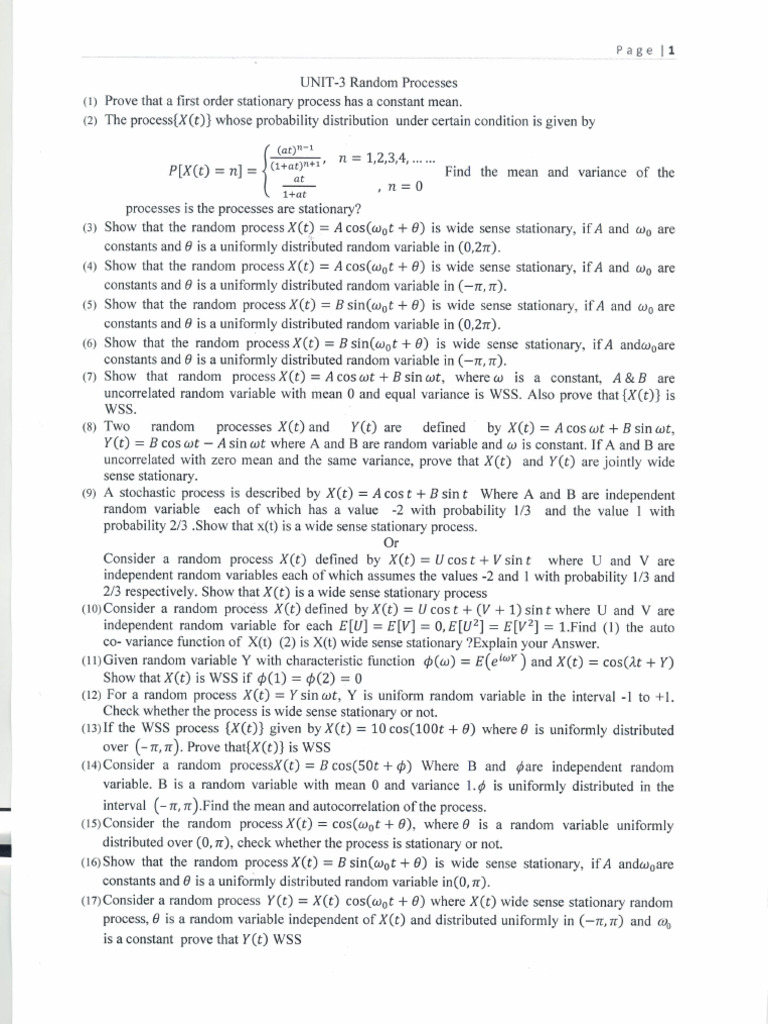 PRP Unit 3 | PDF