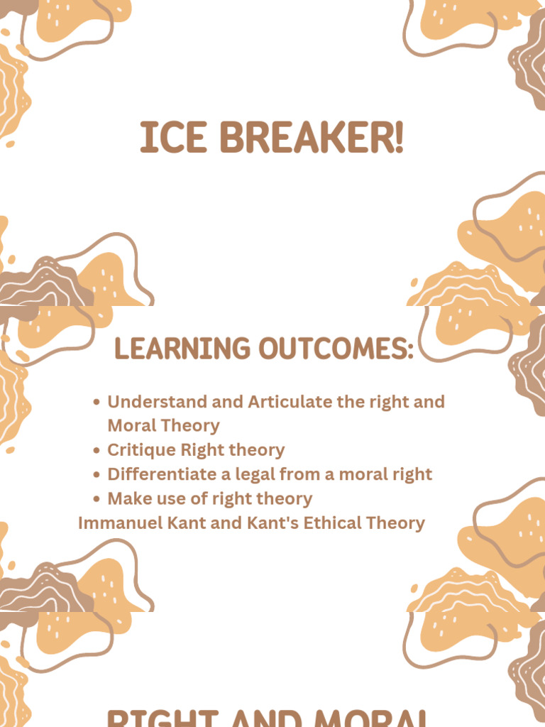 ETHICS - Finals - Right and Moral Theory | PDF | Immanuel Kant | Rights