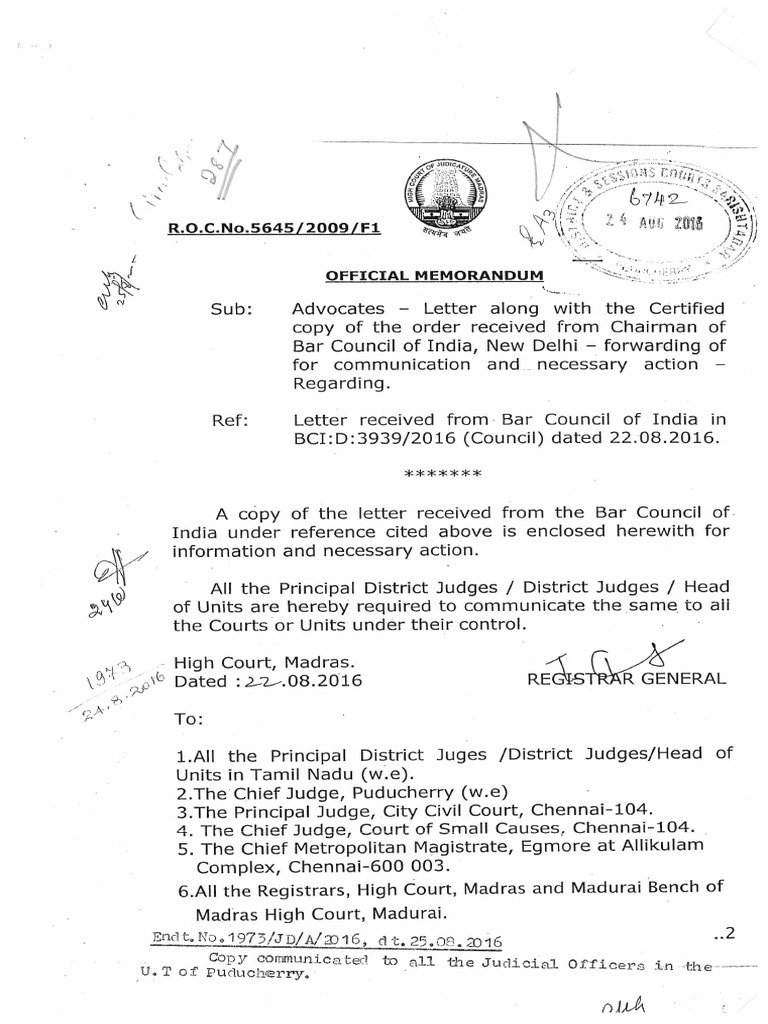 BCI Suspension Revoke Letter | PDF