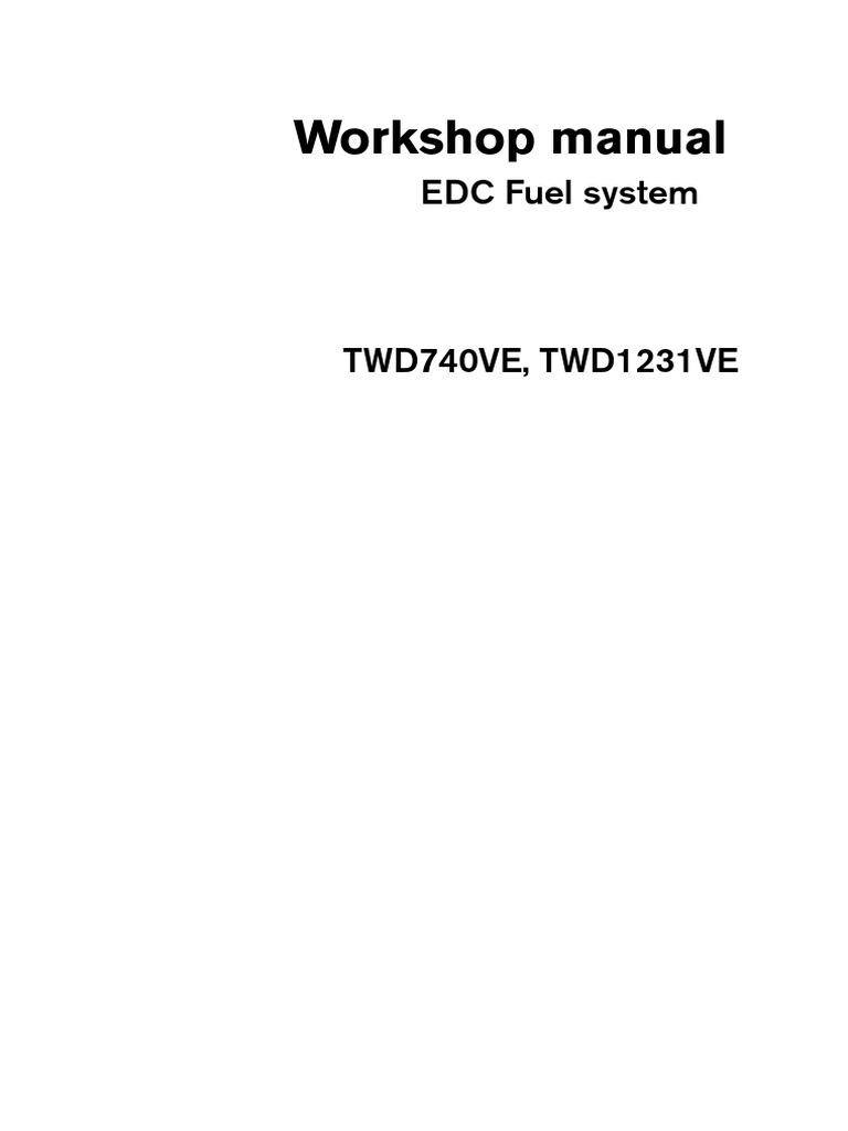 EDC 1 workshop | PDF | Screw | Throttle