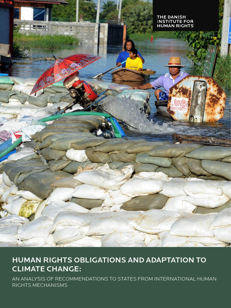 Human Rights Obligations and Adaptation To Climate Change | PDF | Human ...