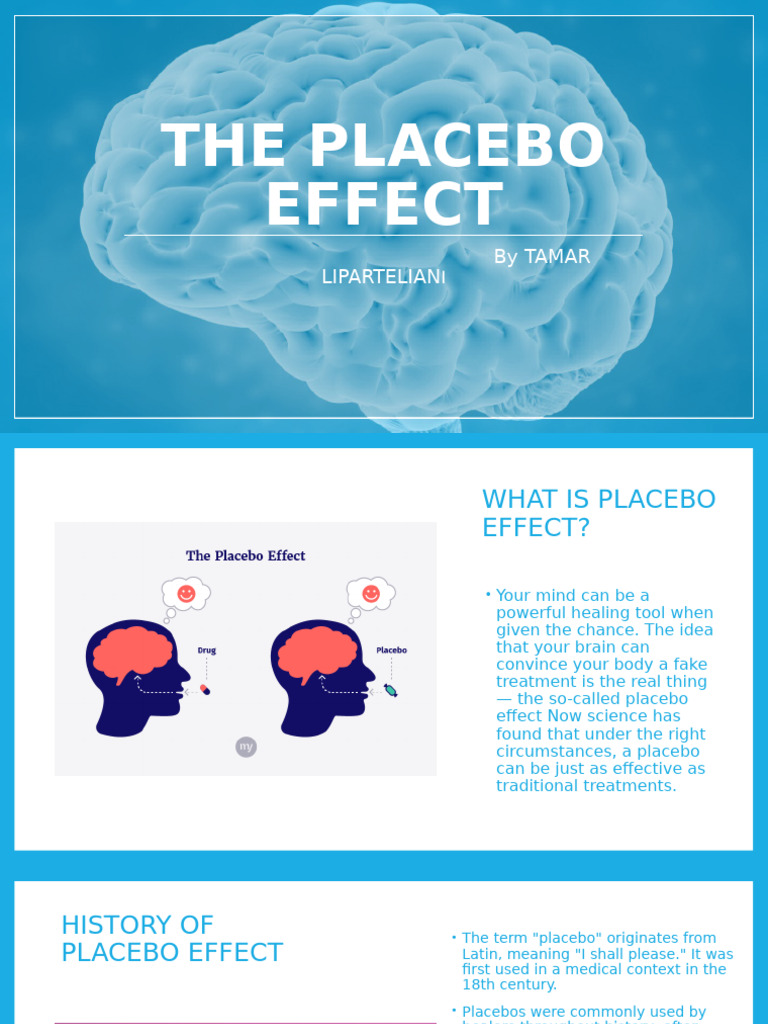 Understanding the Placebo Effect | PDF | Placebo | Health Sciences