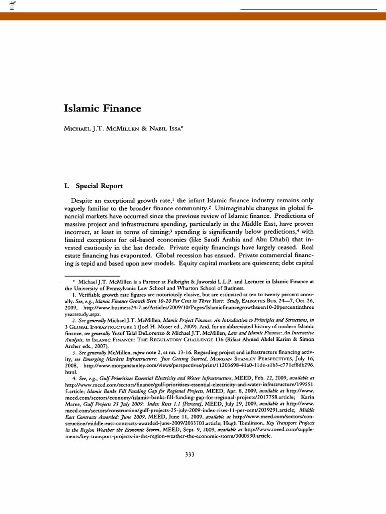 Islamic_Finance (2) | PDF | Islamic Banking And Finance | Banks
