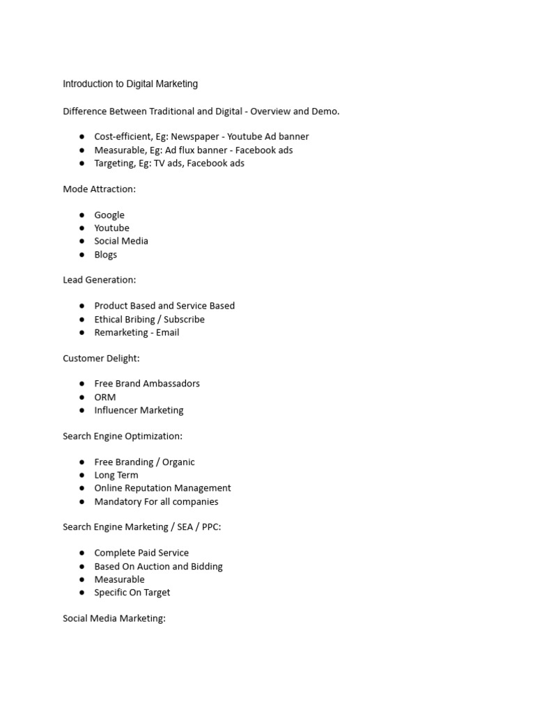 Digital Marketing Essentials Guide | PDF | Search Engine Optimization ...