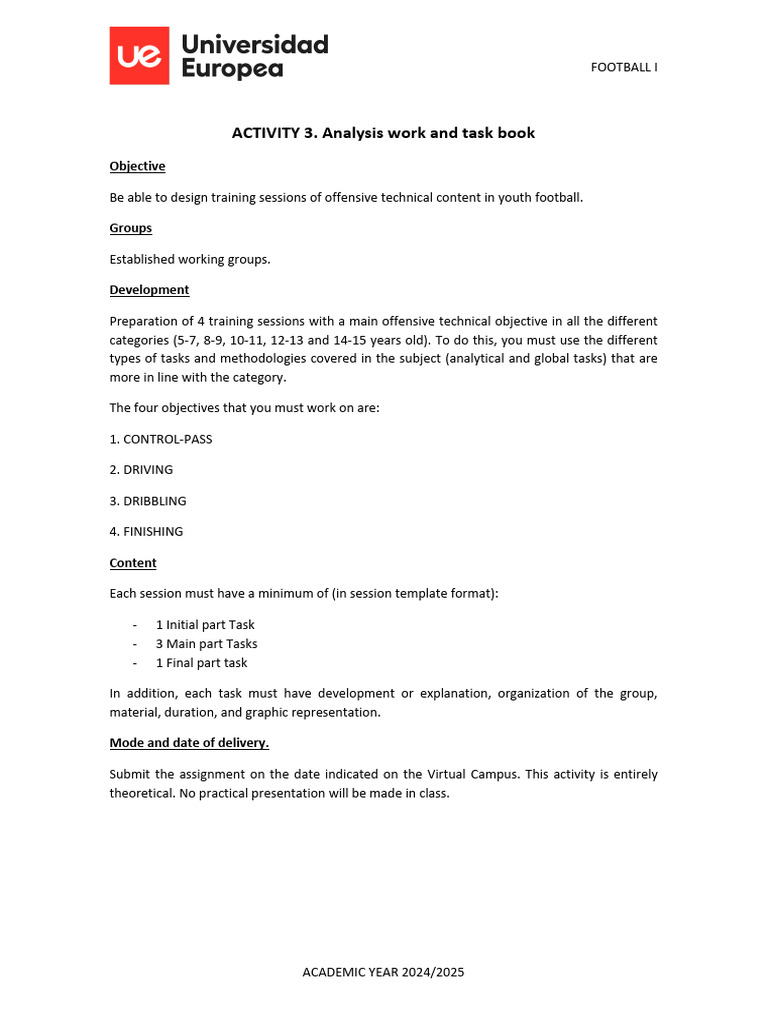 Activity+3+-+Analysis+work+and+task+book | PDF